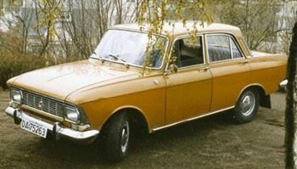 MOSKVITCHMoskvitch 412 1972. Også kalt Gromyko Sport blant russerbil-motstandere.