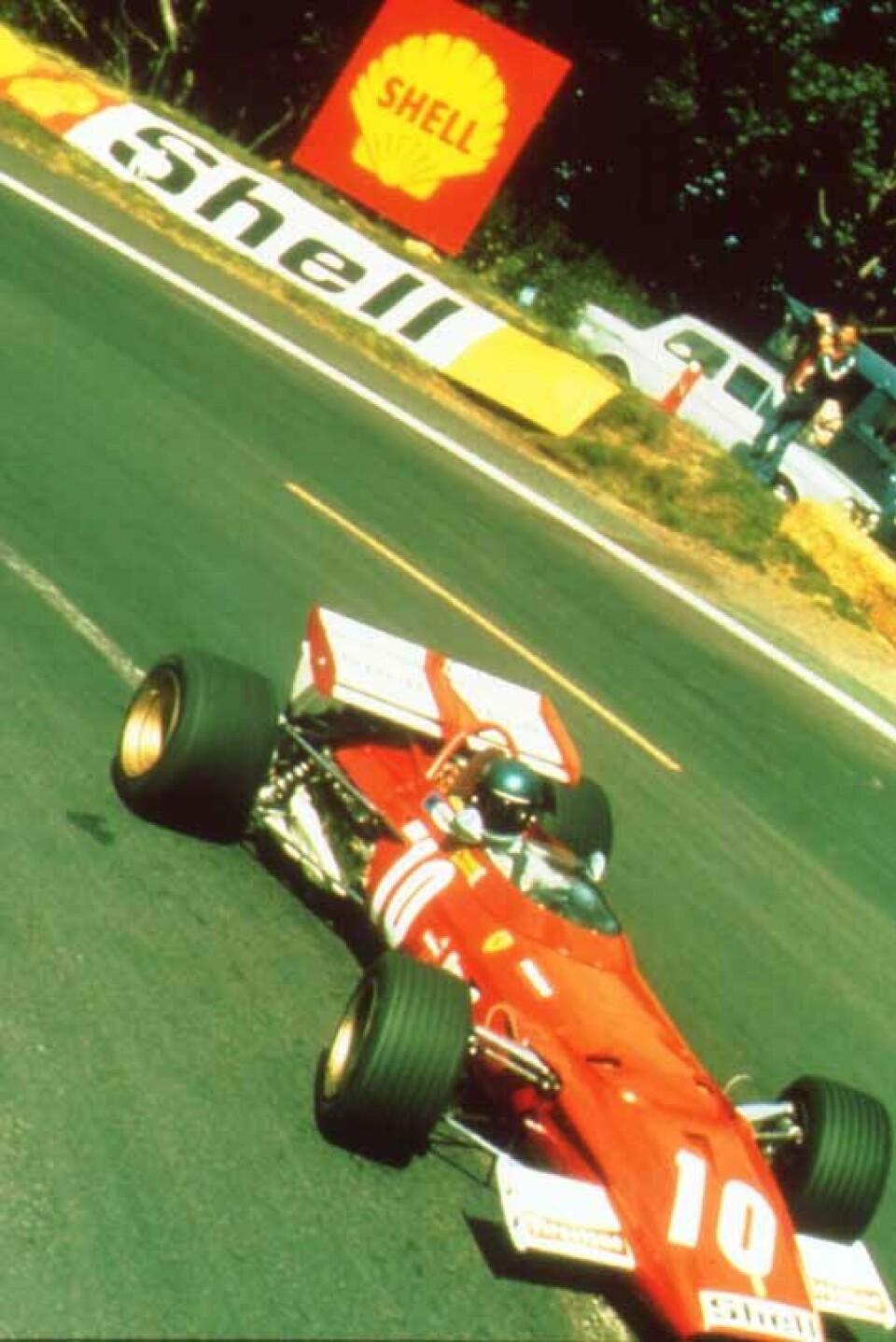 Jackie Ickx i Ferrari 312B i 1970