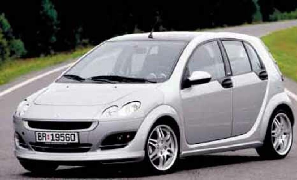 Smart Forfour BRABUS Smart Forfour BRABUS