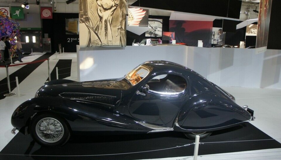 Paris 2014: Bil og moteMot slutten av 30-årene var det Talbot som sto i spissen når det gjaldt ekstravagante karosserier. Som dette eksemplet fra Figoni & Falaschi. Sikker vinner i enhver Concours dElegance.