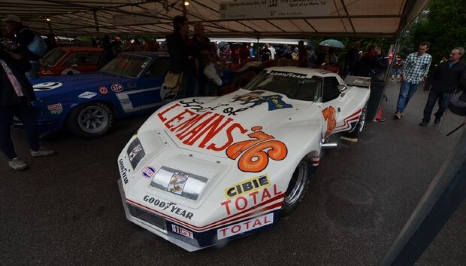 Goodwood Festival of Speed 2012Chevrolet Corvette 'Spirit of Le Mans '76'. Goodwood Festival of Speed 2012Chevrolet Corvette 'Spirit of Le Mans '76'.