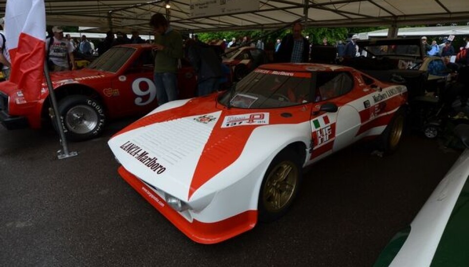 Goodwood Festival of Speed 2012Lancia Stratos hører hjemme i slike selskap Goodwood Festival of Speed 2012Lancia Stratos hører hjemme i slike selskap