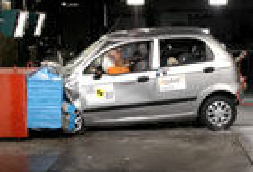 EuroNCAP tester ikke norske biler