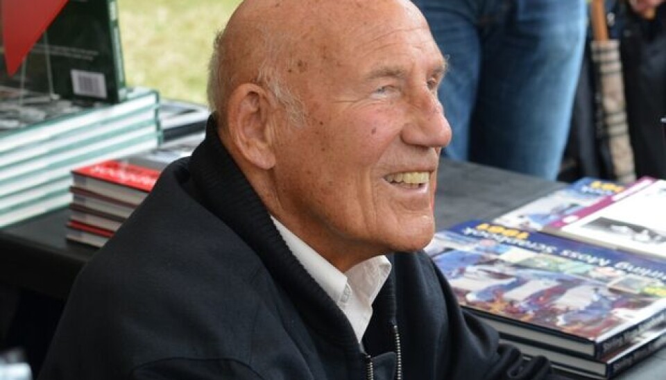 Goodwood Festival of Speed 2012Sir Stirling Moss, rett etter at jeg selv håndhilste på ham. Goodwood Festival of Speed 2012Sir Stirling Moss, rett etter at jeg selv håndhilste på ham.