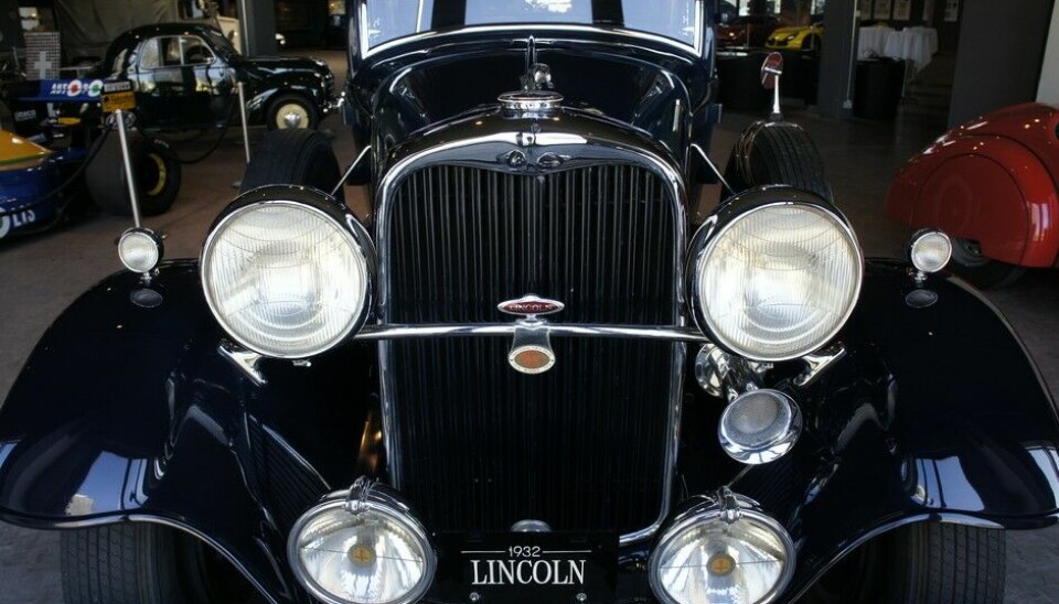 PantheonEn Lincoln fra 1932 var så fornem at den hadde ikke noen pris. (Foto: Jon Winding-Sørensen)