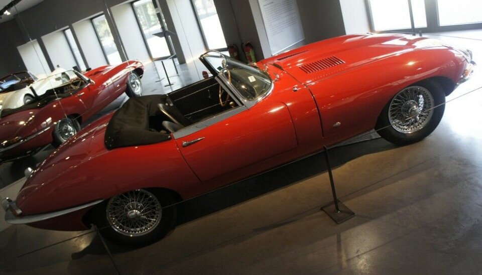 Museum Art & CarsE-Typen var også en'trodde-ikke-sine-egne-øyne» lansering da den kom i 1961. Foto: Jon Winding-Sørensen Museum Art & CarsE-Typen var også en'trodde-ikke-sine-egne-øyne» lansering da den kom i 1961. Foto: Jon Winding-Sørensen