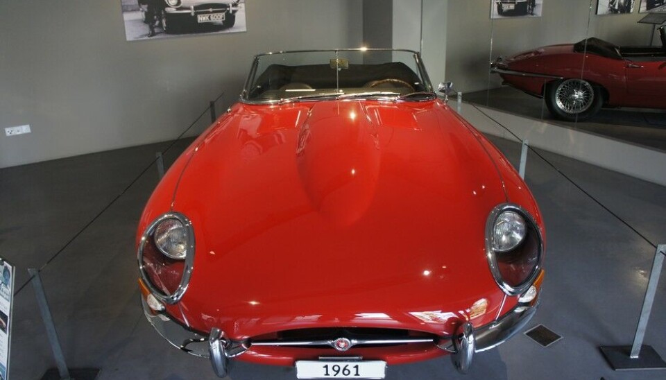 Museum Art & CarsE-Typen var også en'trodde-ikke-sine-egne-øyne» lansering da den kom i 1961. Foto: Jon Winding-Sørensen Museum Art & CarsE-Typen var også en'trodde-ikke-sine-egne-øyne» lansering da den kom i 1961. Foto: Jon Winding-Sørensen