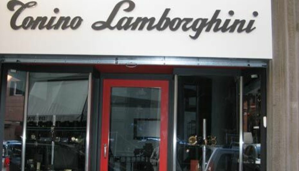Ferruccio Lamborghini MuseumEn helt ekte Lamborghini butikk