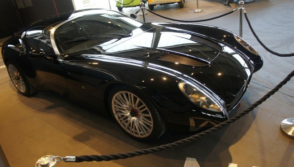 PantheonDet er en Mostro, Powered by Maserati som vokter inngangen til Zagato-himmelen. Fra 2015, det ble bygget fem av den, og de har praktfulle referanser til mer eller mindre vellykket Le Mans historikk. (Foto: Jon Winding-Sørensen) PantheonDet er en Mostro, Powered by Maserati som vokter inngangen til Zagato-himmelen. Fra 2015, det ble bygget fem av den, og de har praktfulle referanser til mer eller mindre vellykket Le Mans historikk. (Foto: Jon Winding-Sørensen)