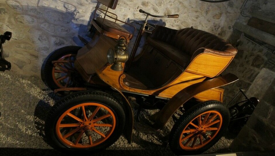 GrandsonEn skikkelig Pariser, en Rochet med Aster-motor fra 1901. (Foto: Jon Winding-Sørensen)