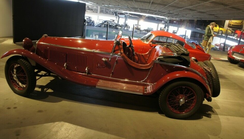 PantheonDen virkelige klassikeren. Alfa Romeo 6C GS Spider Zagato fra 1931. Selve varemerket på førkrigs Mille Miglia. Denne bilen har bodd hos samme familie helt siden 1962 og er så original som det går an. (Foto: Jon Winding-Sørensen)