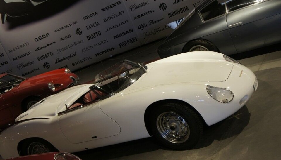 PantheonI 1957 fikk Zagato bestilling på et spesialkarosseri på en Porsche 356. For ikke mange år siden ble det produsert en meget kort serie av den samme designen, som en'Sanction II» versjon. (Foto: Jon Winding-Sørensen) PantheonI 1957 fikk Zagato bestilling på et spesialkarosseri på en Porsche 356. For ikke mange år siden ble det produsert en meget kort serie av den samme designen, som en'Sanction II» versjon. (Foto: Jon Winding-Sørensen)
