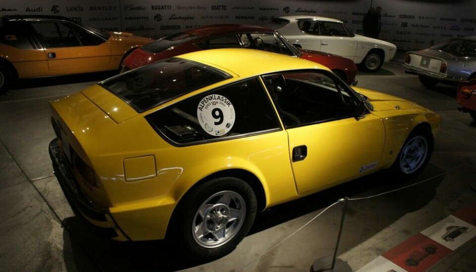 PantheonJunior Zagato heter denne, fra 1971. Bygget på en 1300 ccm Giulia. 1100 eksemplarer satte Zagato sammen. (Foto: Jon Winding-Sørensen)
