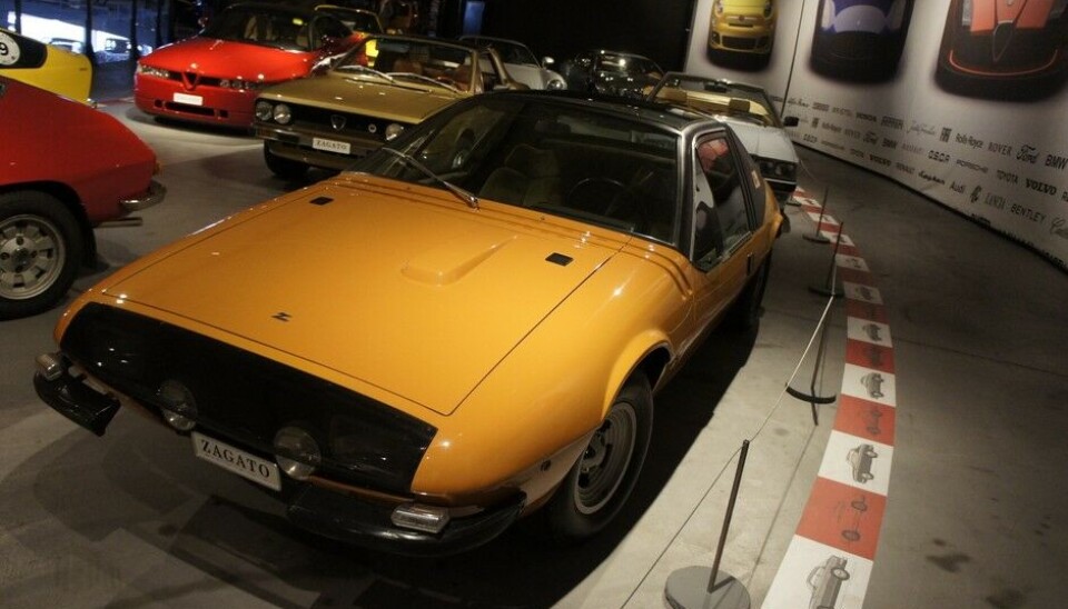 PantheonFait Aster Coupé Zagato fra 1973 er kanskje ett av Zagato-innslagene historien kunne klart seg uten. Markedet også, det ble aldri noe av den planlagte produksjonen (Foto: Jon Winding-Sørensen) PantheonFait Aster Coupé Zagato fra 1973 er kanskje ett av Zagato-innslagene historien kunne klart seg uten. Markedet også, det ble aldri noe av den planlagte produksjonen (Foto: Jon Winding-Sørensen)