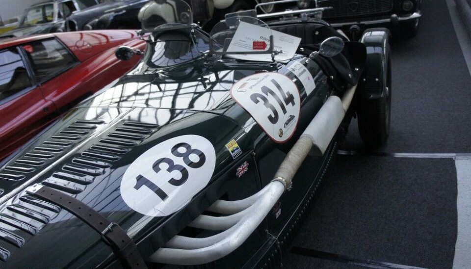 Galleri ToffenSkikkelig klassisk kanskje. Oppgitt å være en Riley Brooklands Special 1938. Foto: Jon Winding-Sørensen Galleri ToffenSkikkelig klassisk kanskje. Oppgitt å være en Riley Brooklands Special 1938. Foto: Jon Winding-Sørensen