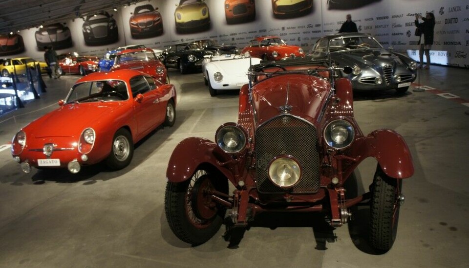 PantheonOgså gamle Alfa Romeo 1900 fikk overbevisende karosserier fra Zagato. (Foto: Jon Winding-Sørensen)