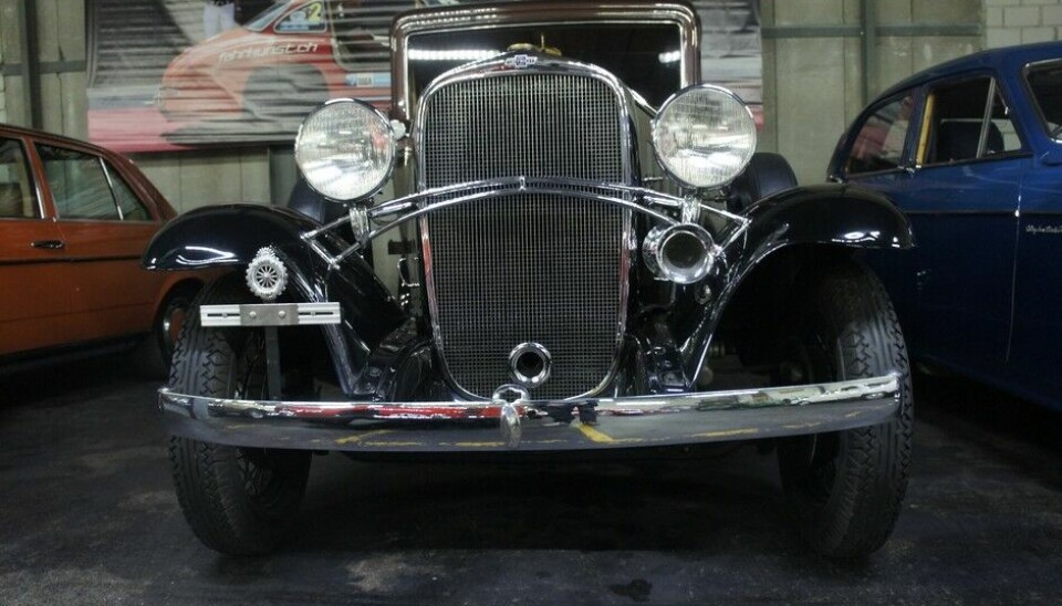 Galleri ToffenPlutselig litt gammelt igjen. En 1931 Chevrolet med modellnavnet Confederate Special Sedan.   Foto: Jon Winding-Sørensen