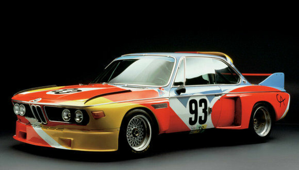 BMW Art Car CollectionAlexander Calder 1975 - BMW 3.0 CSL
