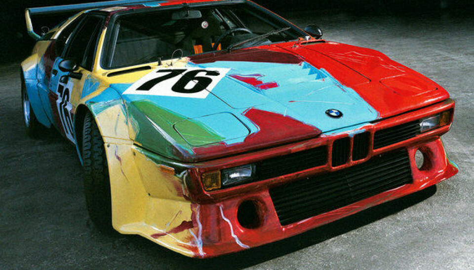 BMW Art Car CollectionAndy Warhol 1979 - BMW M1