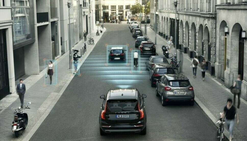 Illustrasjon fra Volvo Illustrasjon fra Volvo