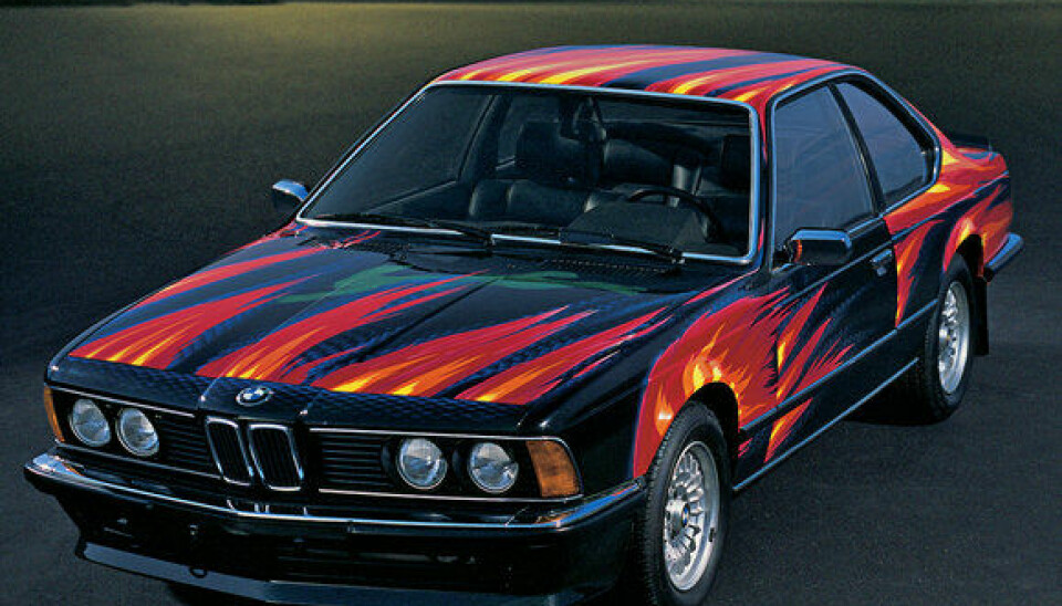 BMW Art Car CollectionErnst Fuchs 1982 - BMW 635 CSi