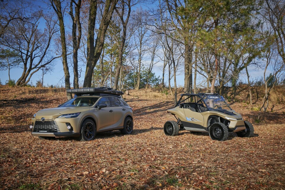Lexus RX Outdoor Concept og ROV 2 Concept