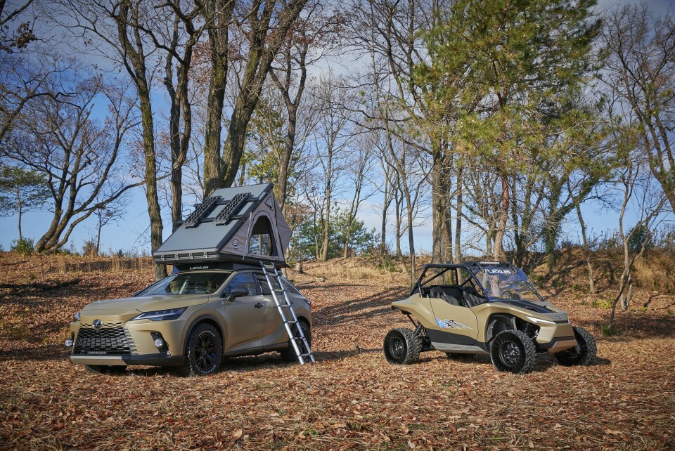 Lexus RX Outdoor Concept og ROV 2 Concept