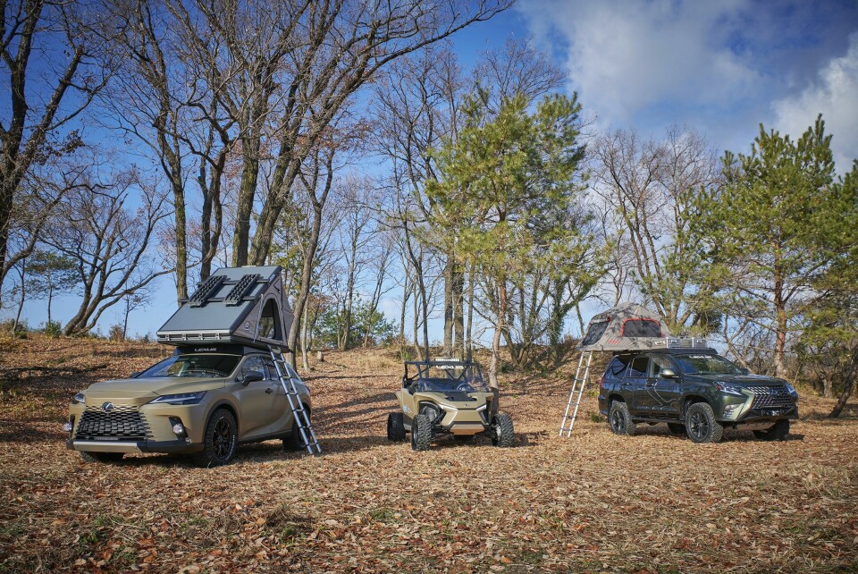 Lexus RX Outdoor Concept, ROV 2 Concept og GX Outdoor Concept