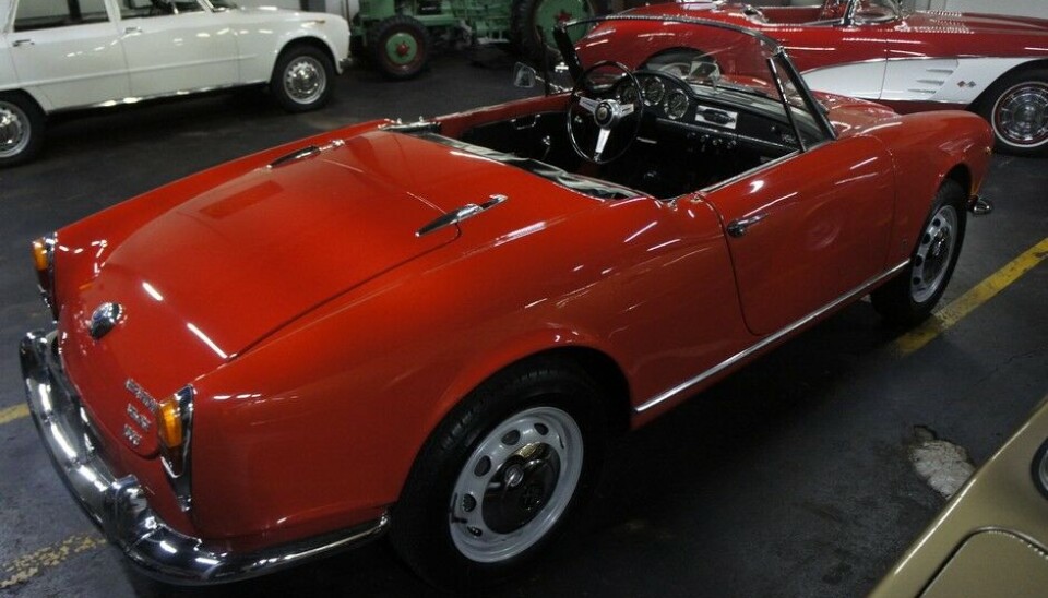 Galleri ToffenIngen sier nei takk til en åpen Alfa Romeo Giulietta, signert Pininfarina Foto: Jon Winding-Sørensen Galleri ToffenIngen sier nei takk til en åpen Alfa Romeo Giulietta, signert Pininfarina Foto: Jon Winding-Sørensen
