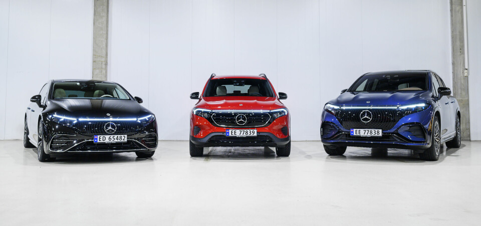 Mercedes-Benz EQS, EQB og EQS SUV