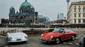 Porsche 356 "No. 1" Roadster og Porsche 911 (901 No. 57), Berlin