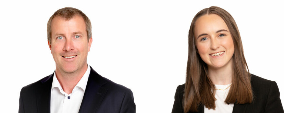 Kjell Fredrik Kristiansen og Serine Hasund