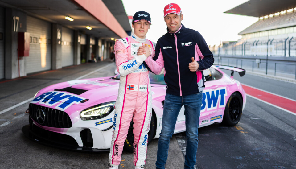 Emil Gjerdrum og teamsjef Stefan Mücke Emil Gjerdrum og teamsjef Stefan Mücke