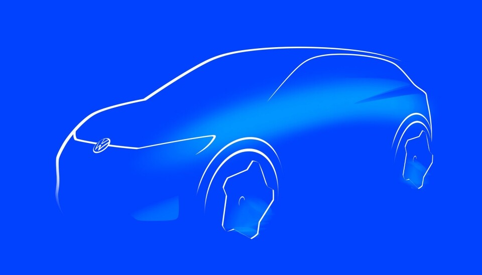Designskisse fra Volkswagen Designskisse fra Volkswagen