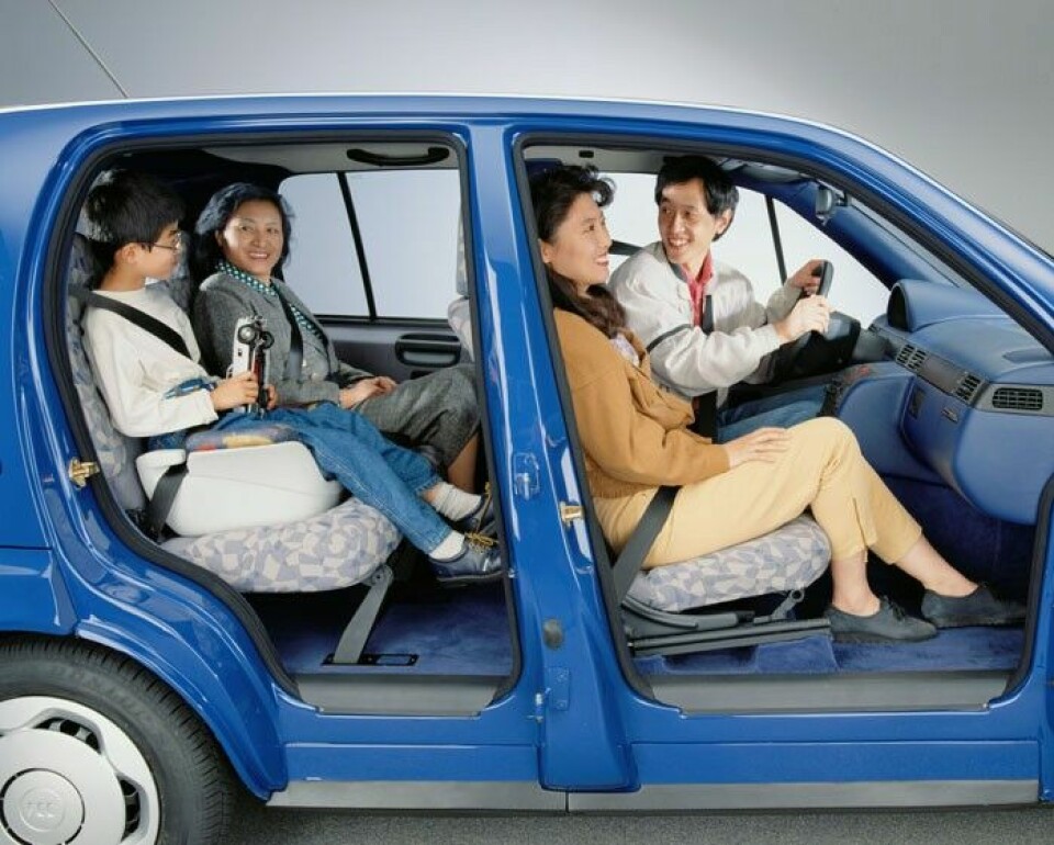 Platz für fünf: Das FCC (Family Car China) ist geräumig. Room for five: The spacious FCC (Family Car China)