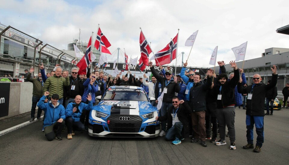Møller Bil Motorsport med teamets Audi RS3 LMS