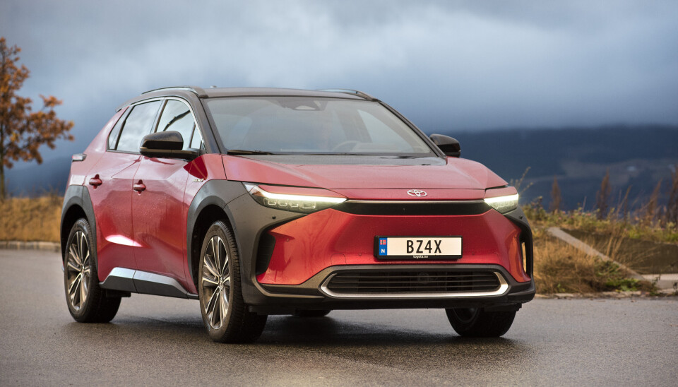 Toyota bZ4X endte som nummer to i februar. (Foto: Øivind Skar) Toyota bZ4X endte som nummer to i februar. (Foto: Øivind Skar)