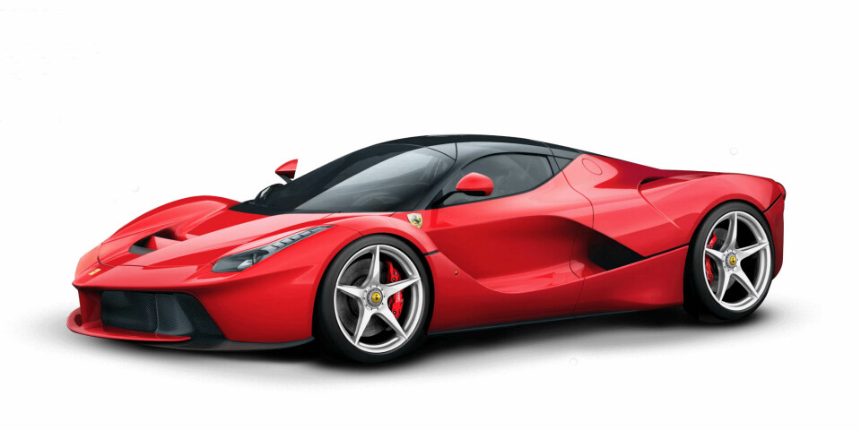 La Ferrari blir å se på Autopia.