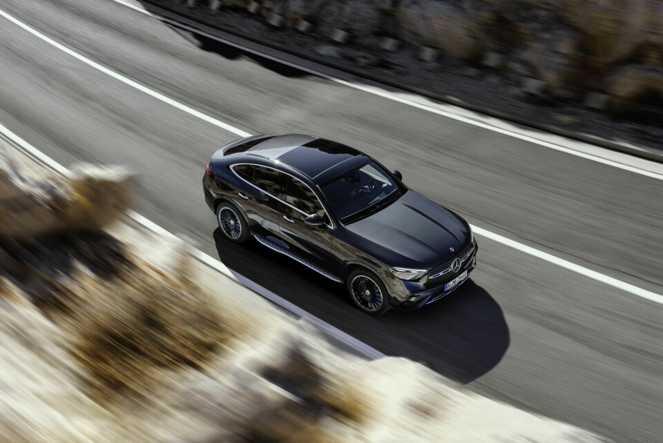 Das neue Mercedes-Benz GLC Coupé: AMG-Line; Exterieur: Graphitgrau; Interieur: Leder sienabraun/schwarz The new Mercedes-Benz GLC Coupé: AMG line; exterior: graphite grey; interior: leather siena brown/black