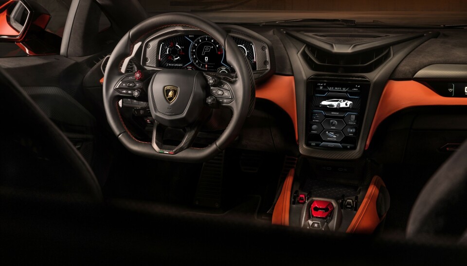 Lamborghini viser sitt nye ansikt