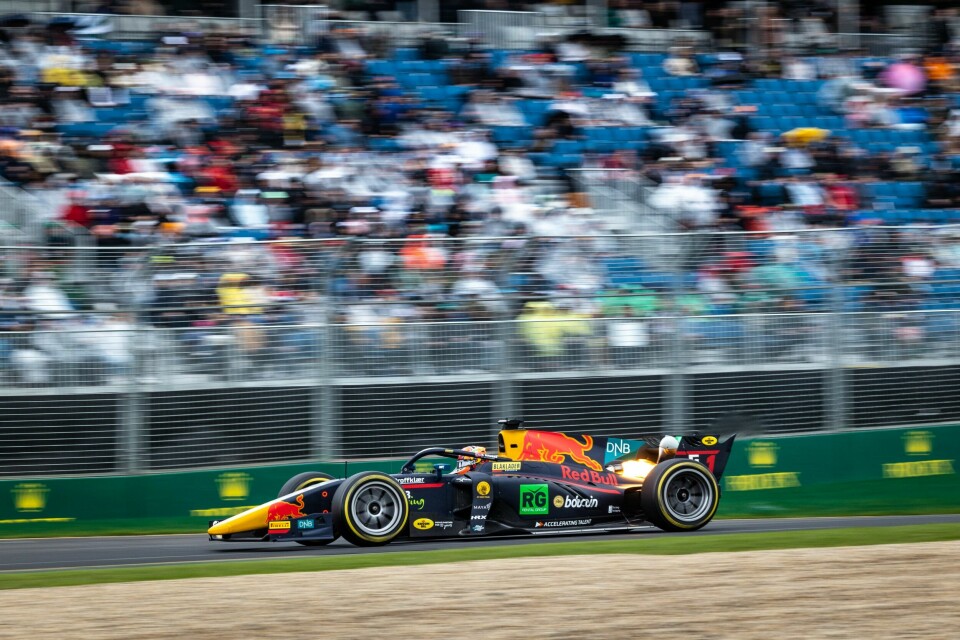 Dennis Hauger i Australia Grand Prix