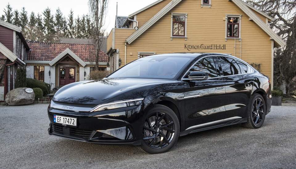BYD Han er påkostet, rask og svært gunstig priset. (Foto: Øivind Skar) BYD Han er påkostet, rask og svært gunstig priset. (Foto: Øivind Skar)