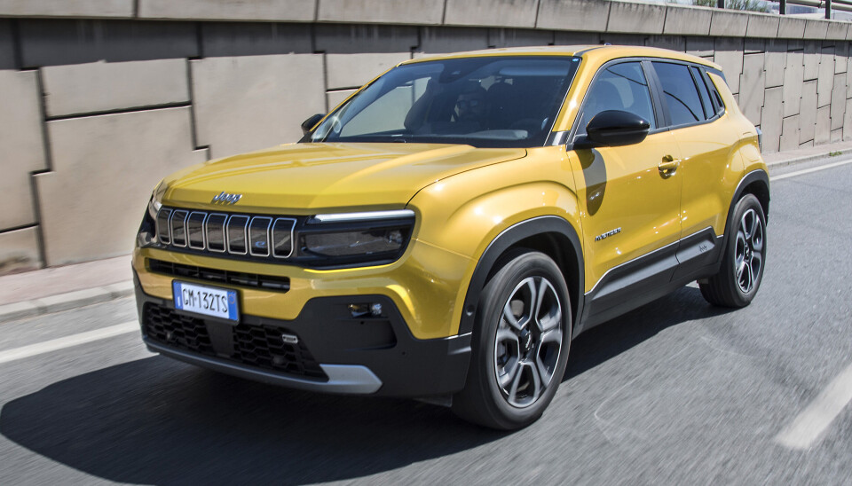 Tøff og liten el-Jeep, men den har ikke 4x4 og kan ikke trekke tilhenger. (Foto: Øivind Skar) Tøff og liten el-Jeep, men den har ikke 4x4 og kan ikke trekke tilhenger. (Foto: Øivind Skar)