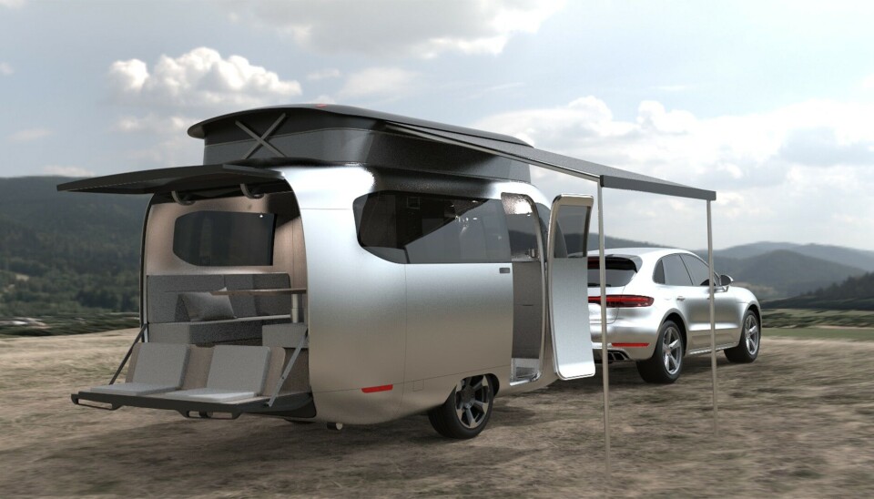 Airstream Studio F. A. Porsche Concept Travel Trailer Airstream Studio F. A. Porsche Concept Travel Trailer