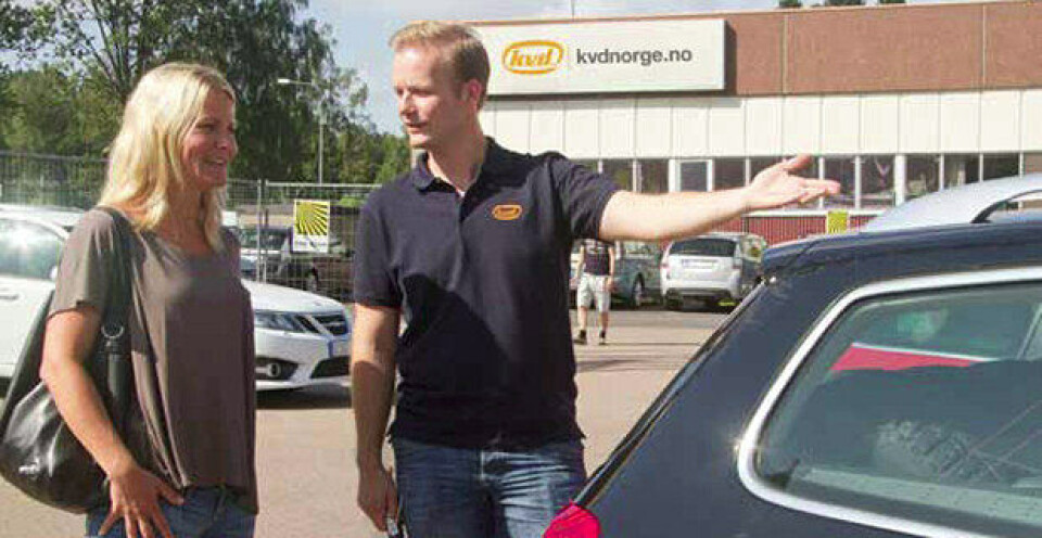 Svensk bruktbil-formidler til Norge