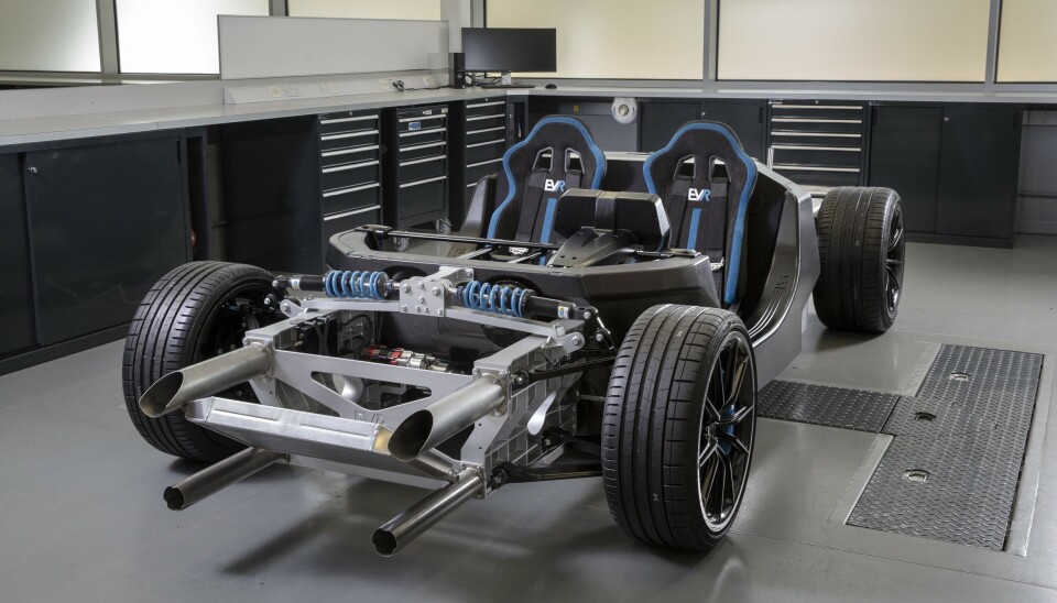 Williams Advanced Engineering EVR vehicle. Photo Tom Pilston.