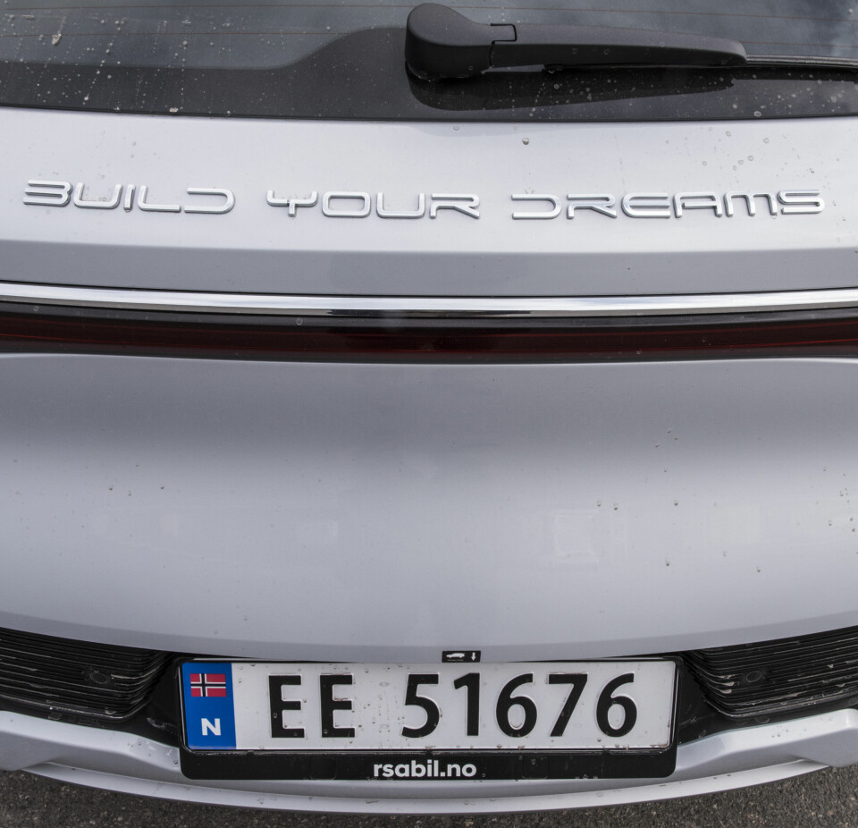 Ikke alle er enige i at BYD bygger bildrømmer. (Foto: Øivind Skar)