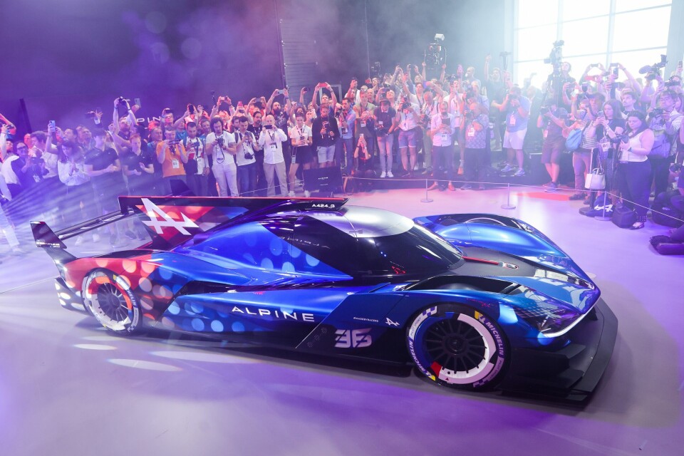 Presentation of the Alpine A424_Beta during the 24 Hours of Le Mans 2023 on the Circuit des 24 Heures du Mans on June 9, 2023 in Le Mans, France - Photo JOAO FILIPE / DPPI