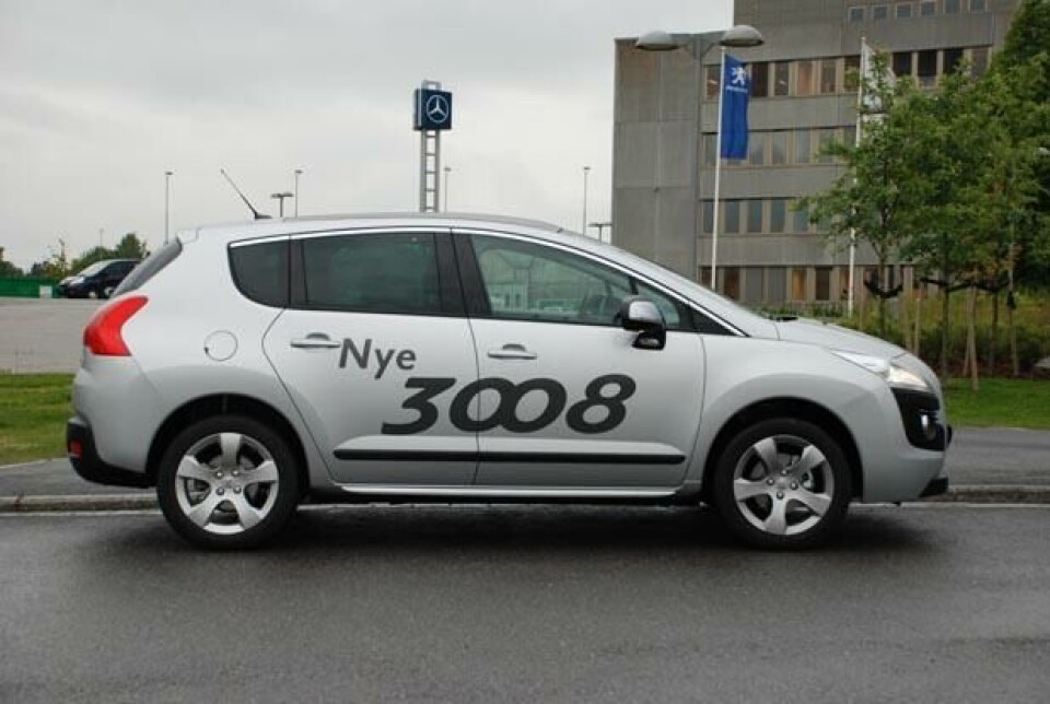 Vårt valg: Peugeot 3008