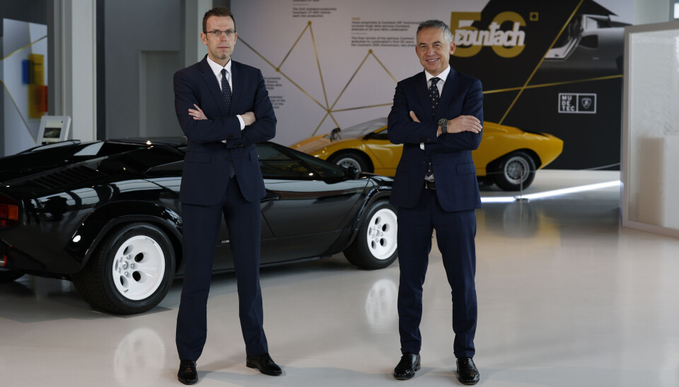 Rouven Mohr, ny Chief Technical Officer (CTO) for R&D, og Maurizio Reggiani, ny Vice President of Motorsport. Rouven Mohr, ny Chief Technical Officer (CTO) for R&D, og Maurizio Reggiani, ny Vice President of Motorsport.